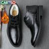 Cartelo Men's British Style Leather Winter Boots