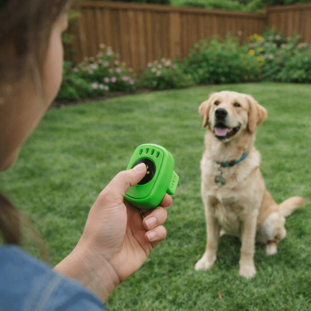 Lightweight Dog Thumb Training Clickers Interactive Sound Clicker Obedience Training