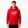 Men's Printed Pullover Hoodie Casual Long Sleeve Graphic Sweatshirt For Daily Wear