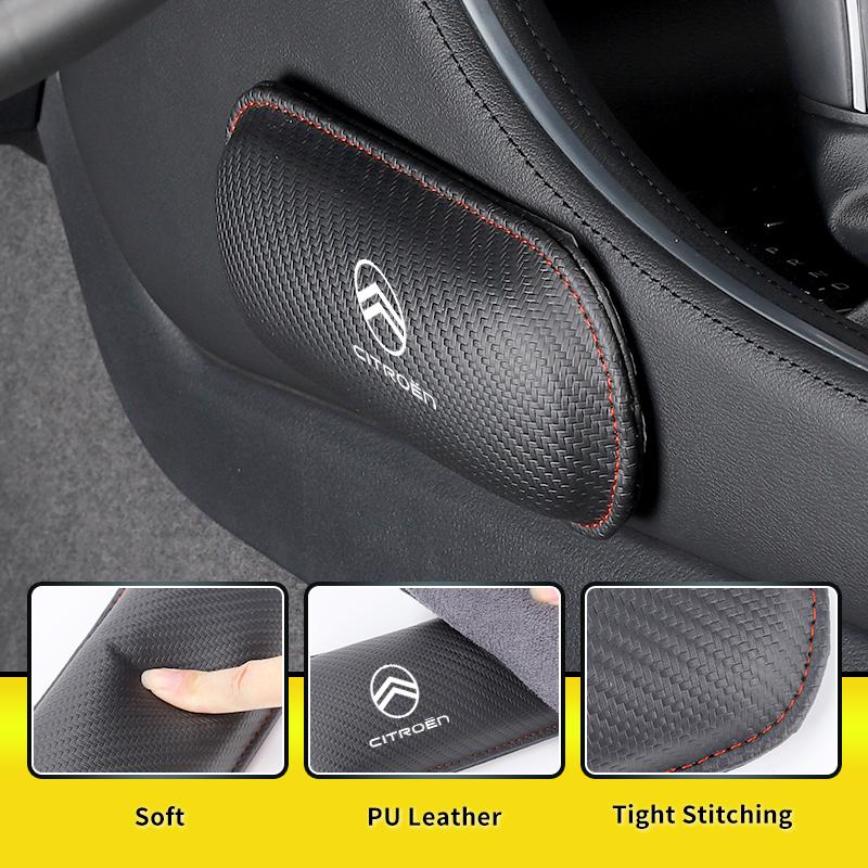 Car Knee Pad Knee Cushion Leg Support Accessories For Citroen C4 C3 C5 C1 C2 Berlingo Celysee Cactus Picasso Aircross Saxo Grand