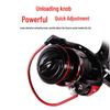 Full Metal Spool Spinning Reel for Sea, Lure, and Rock Fishing - Long Cast Black Bass Reel