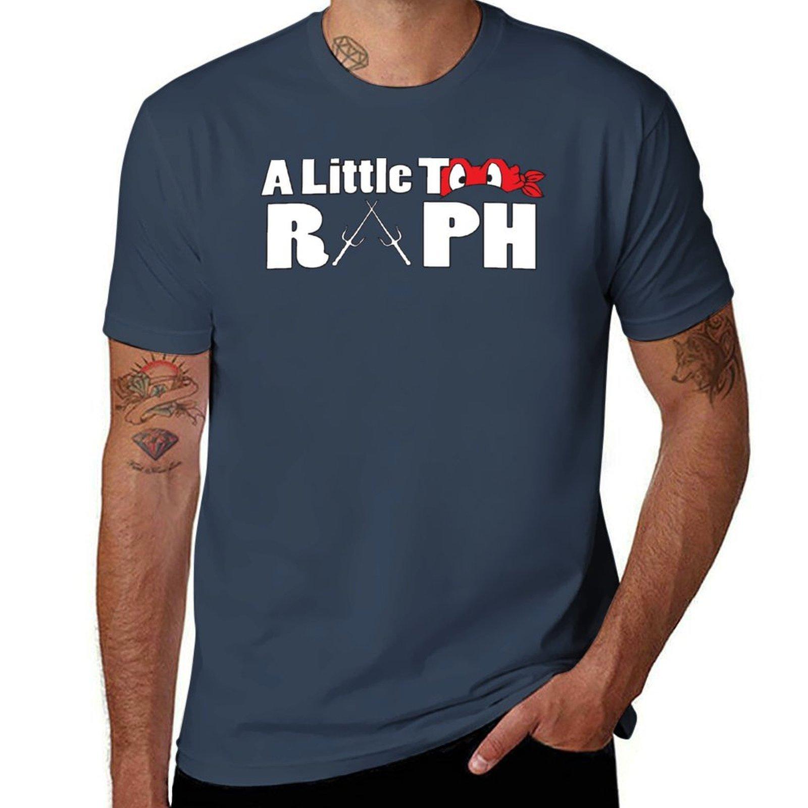 A Little Too Raph Ninja Turtle Tshirt Water Resistant Casual Tshirt S