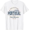 Retro Style Vintage Portugal T-Shirt Unisex T-Shirt
