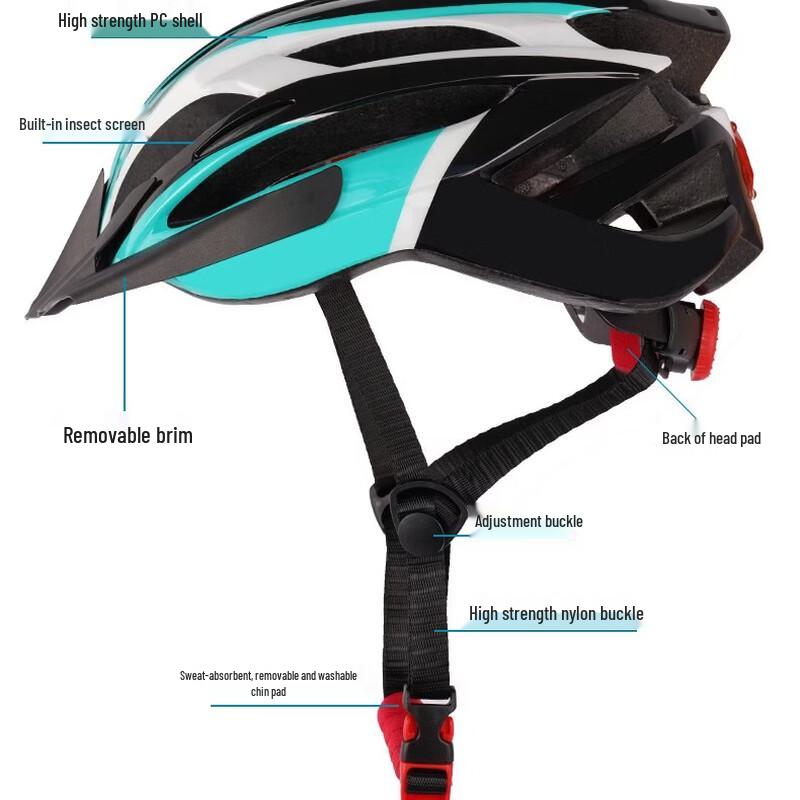 DEVIATE Integrierter Fahrradhelm