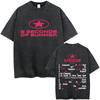 Punk Rock Band 5 Seconds of Summer Washed Vintage Tshirt Everyones A Star Merch 2026 Tshirts Men Women Hip Hop Gothic T Shirt
