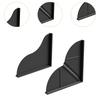 Bathtubs Corner Splashes Board Waterproof Shower Water Barrier Stopper Dry and Wet Separation for Bathroom