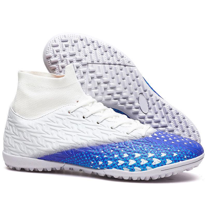 

Broken kick grass student large size new long nails high top football shoes men s shoe nails adult game training 47