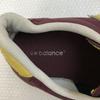 new balance low cut sneakers 27 burgundy(USED)