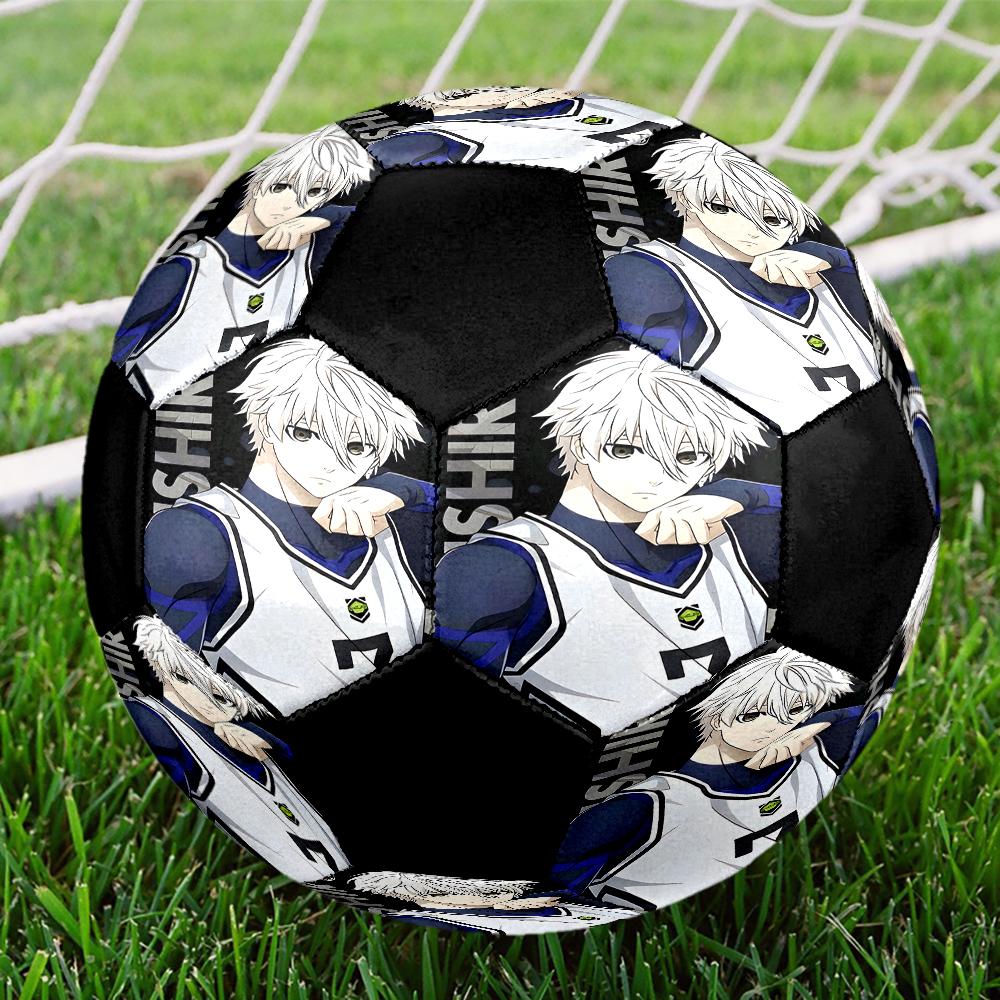 Nagi Seishiro BlueLock Theme Size 5 Soccer Ball, Suitable for Both Indoor and Outdoor Matches, a Gift Suitable for Everyone.