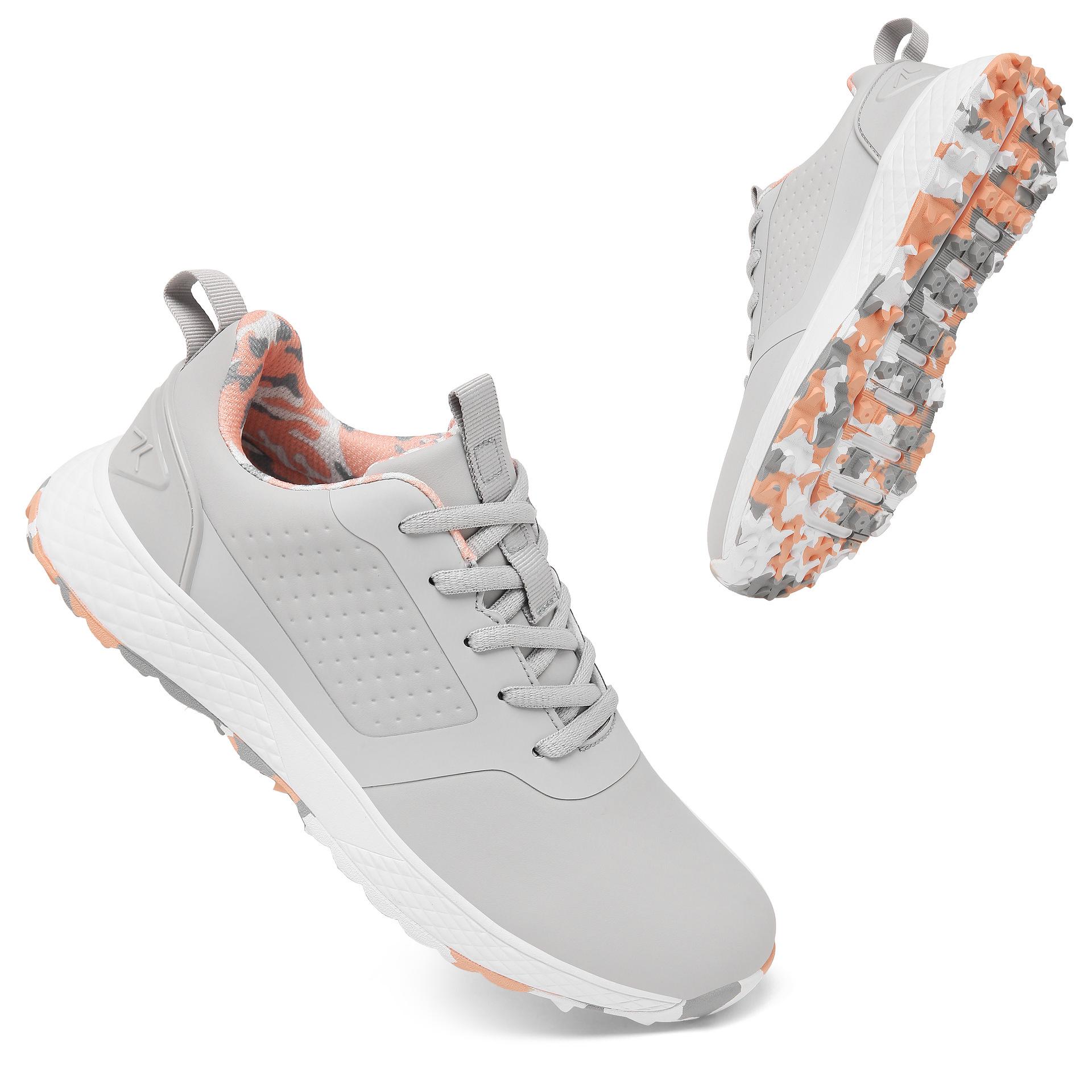 New Style Waterproof Spiked Golf Shoes for Men  Women - Comfortable, Breathable Sports Footwear