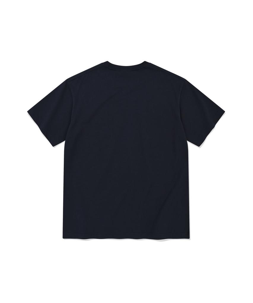 WACKY WILLY Kiki Friends Graphic Short Sleeve T-Shirt Navy