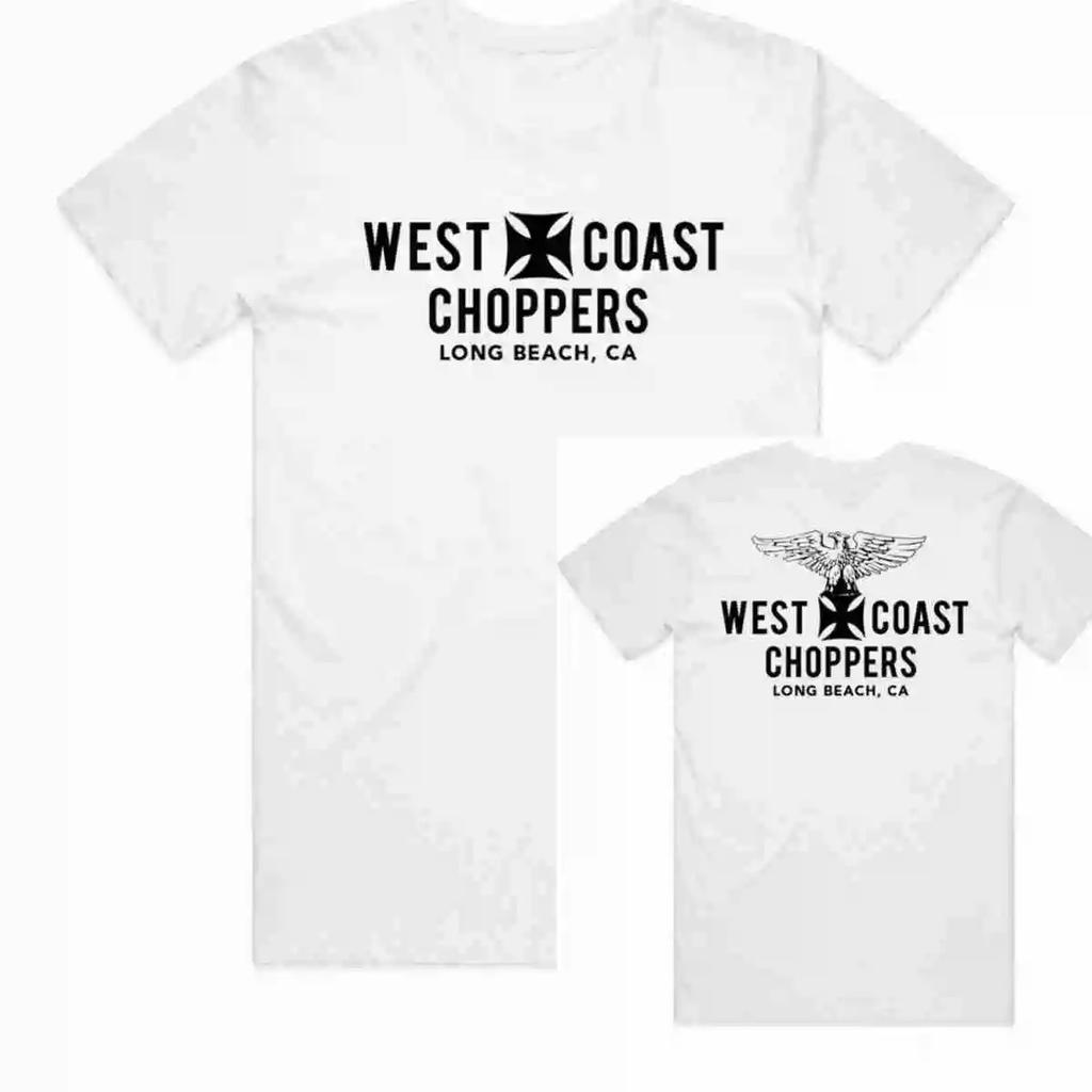 Nuova T-shirt Grafica West Coast Choppers 2026 100% Cotone Girocollo Casual Vestibilità Regolare T-shirt Unisex Top Estivo