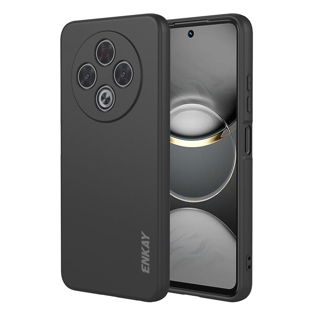 For TECNO Spark 30 4G Silicone Case ENKAY HAT PRINCE Straight Edge Cell Phone Back Cover