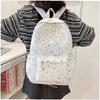 Star Cute Stylish Printed Student Backpack For Girls School And Daily Use