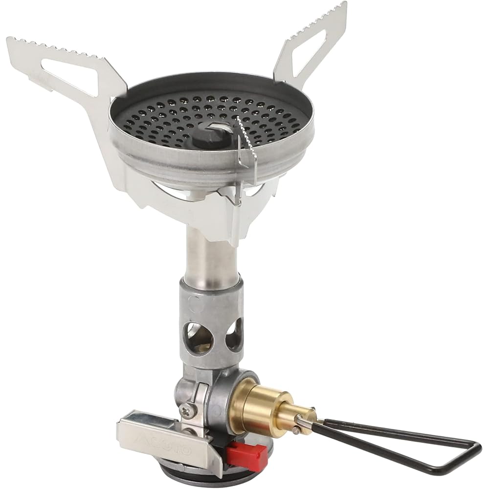 Soto Windmaster SOD-310 Compact Single Burner Stove with Micro Regulator and Storage Pouch for Solo Trekking and Mountaineering