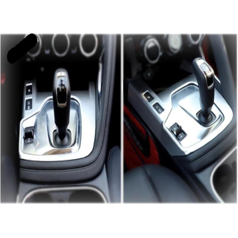 Car Center Control Gear Shift Panel Frame Decoration Cover Trim Compatible for Jaguar E-pace E Pace 2018-2023 Interior Accessories(Carbon Fiber Look)