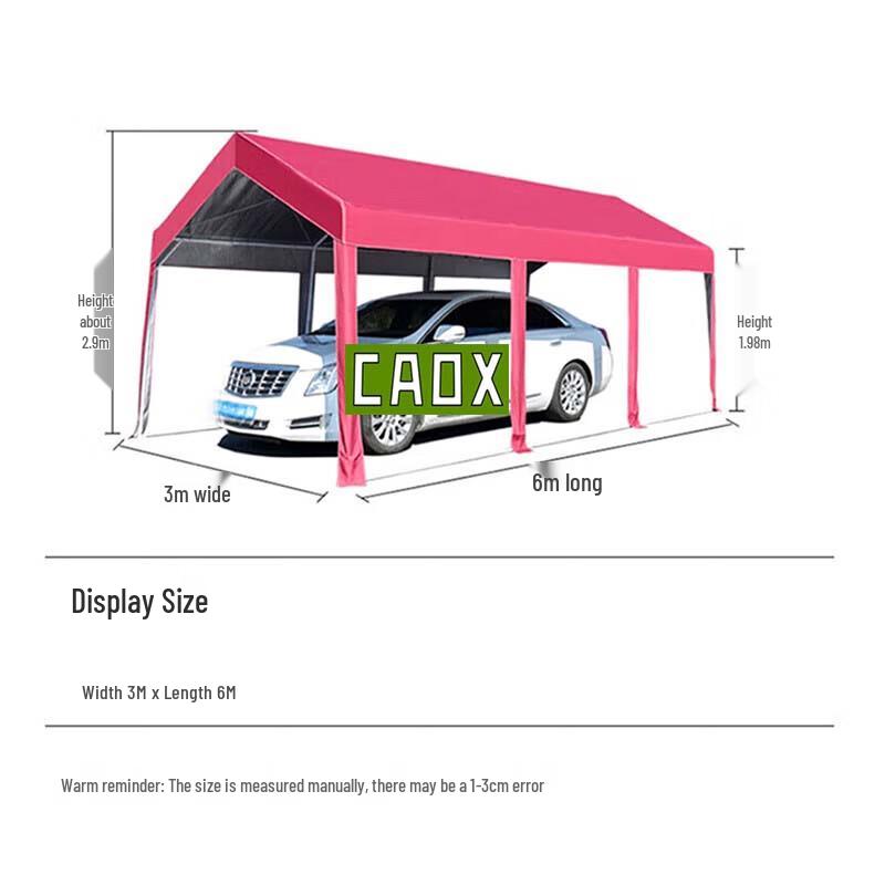 CAOX Padded Mobile Car Rain Shelter