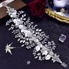 LY-HP0084 Lily's Bride Horse Eye Rhinestone Alloy Handmade Headband Hair Accessories for Brides Wedding