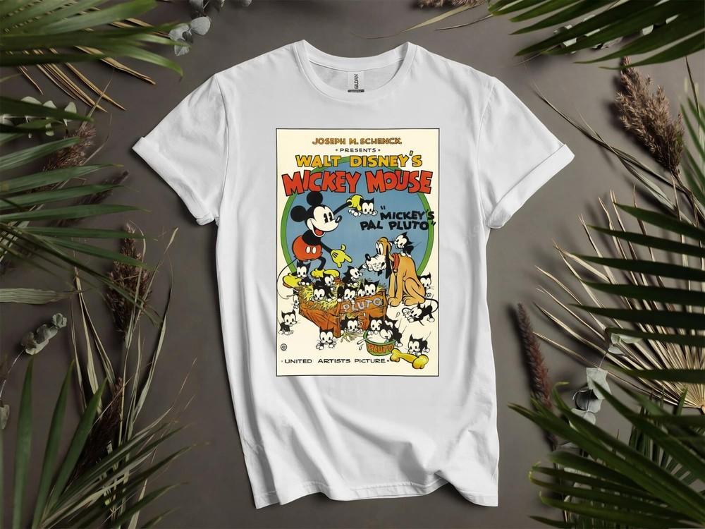 

Mickey Donald Goofy Comic T-shirt T shirt Men Women Unisex Tshirt L186 4XL