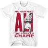 Muhammad Ali People#039;s Champ White TShirt Unisex T-Shirt
