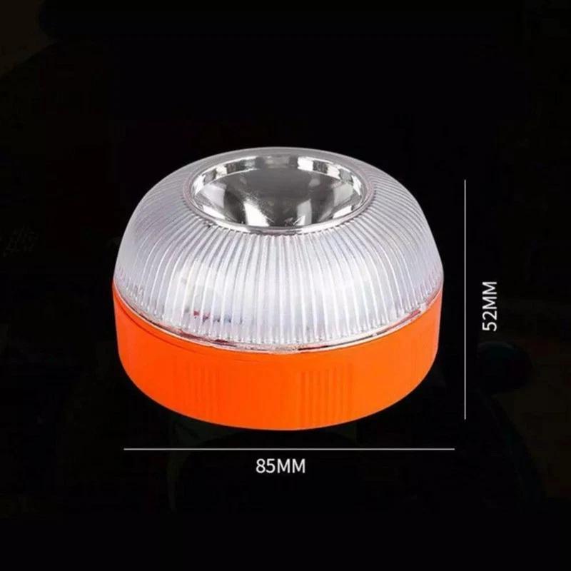Led Car Emergency Light Flashlight Magnetic Induction Strobe Road Accident Lamp V16 Beacon Safety Accessory