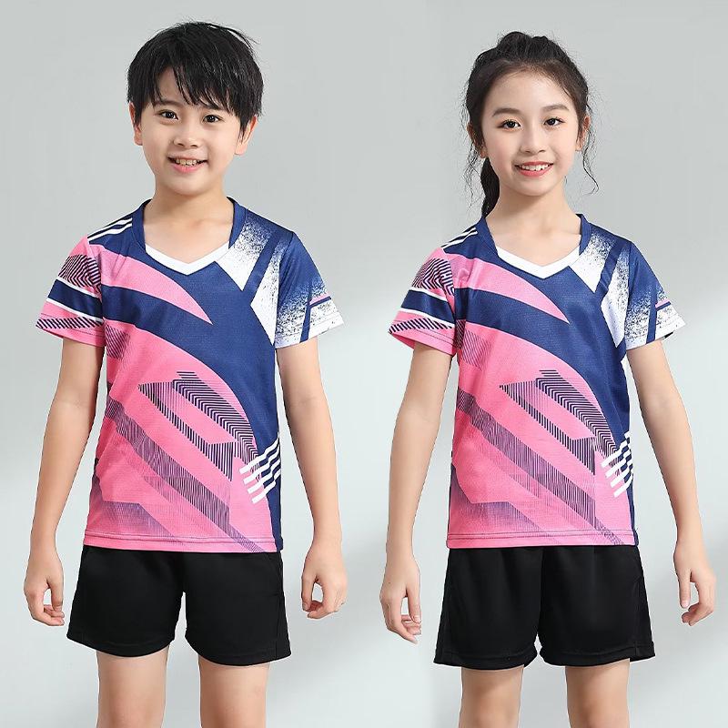 Unisex Schnelltrocknendes Badminton- & Tennis-Sommer-Trikotset