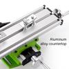 Adjustable Drill Vise Fixture Multifunction Precision Milling Machine Worktable Working Table Crossing Slide Table
