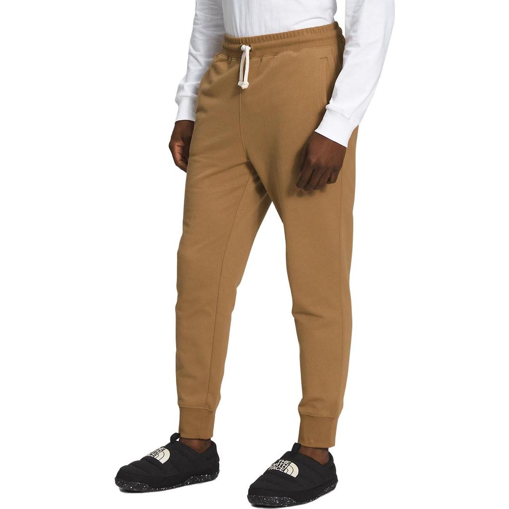The North Face Knitted Sweatpants Men's Brown Moderate Cuffed Pants NF0A7WXI-173