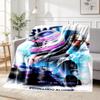 BWT Alpine F1 Racing Team (5) Pattern Blanket for Home Decoration, Bed, Sofa, Car Travel, Camping, Suitable for All Seasons, Birthday Christmas Gift