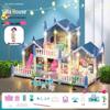 Children's Princess Castle Playhouse Assembly Toy Set Educational Building Blocks