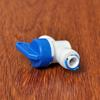 1/4" 3/8" OD Tube Tap Shut off Ball Valve POM Quick Fitting Connector Tee Elbow Reducer Aquarium RO Water Filter Reverse Osmosis