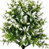Artificial Lavender Topiary Ball Tree UV Resistant Fake Lavender Shrub Bushes with Stake Realistic Fake Plants for Home Wedding Patio