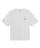 Emelbi Basic Lightweight Oversized Short Sleeve T-Shirt Ny (White)