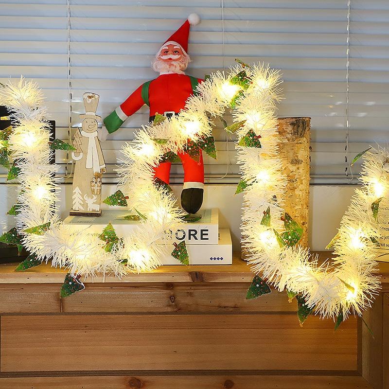 2M/3M Christmas String Lights Christmas Tree Santa Claus Decoration Lights Living Room Christmas Party Atmosphere Lights String