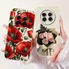 For Realme 12 Pro Plus Case RMX3840 RMX3841 Cover Luxury Marble Soft Silicone Shockproof Funda For Realme 12 12+ 12Pro 12X Coque