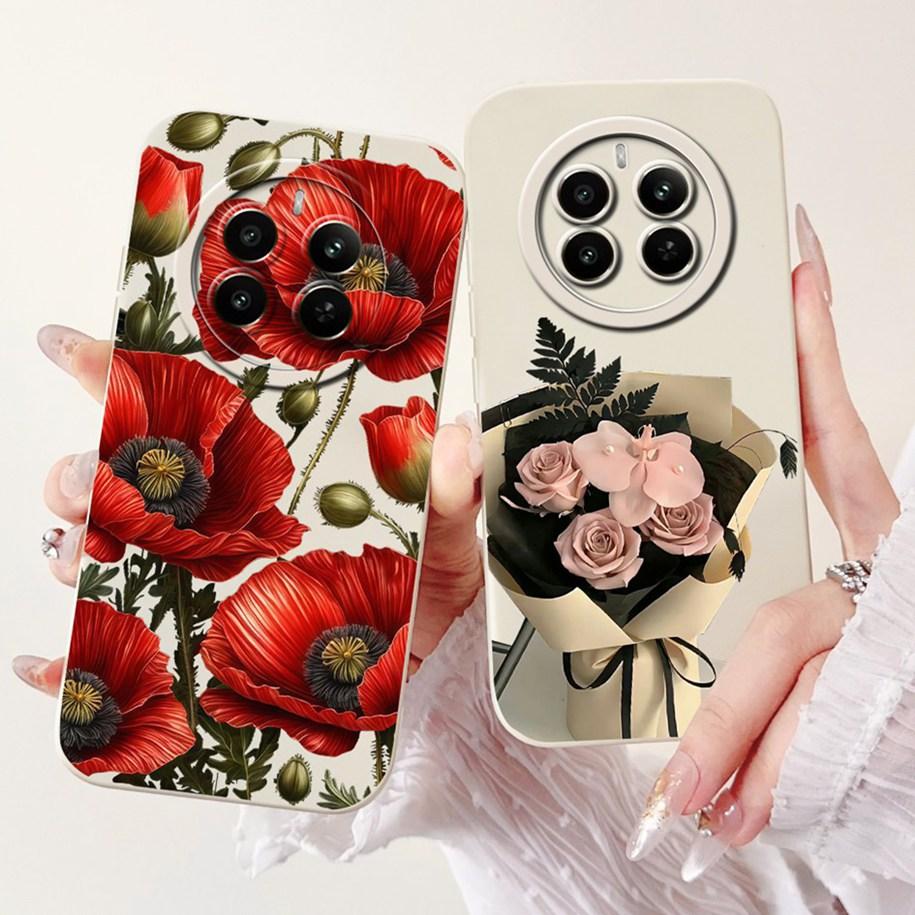 For Realme 12 Pro Plus Case RMX3840 RMX3841 Cover Luxury Marble Soft Silicone Shockproof Funda For Realme 12 12+ 12Pro 12X Coque