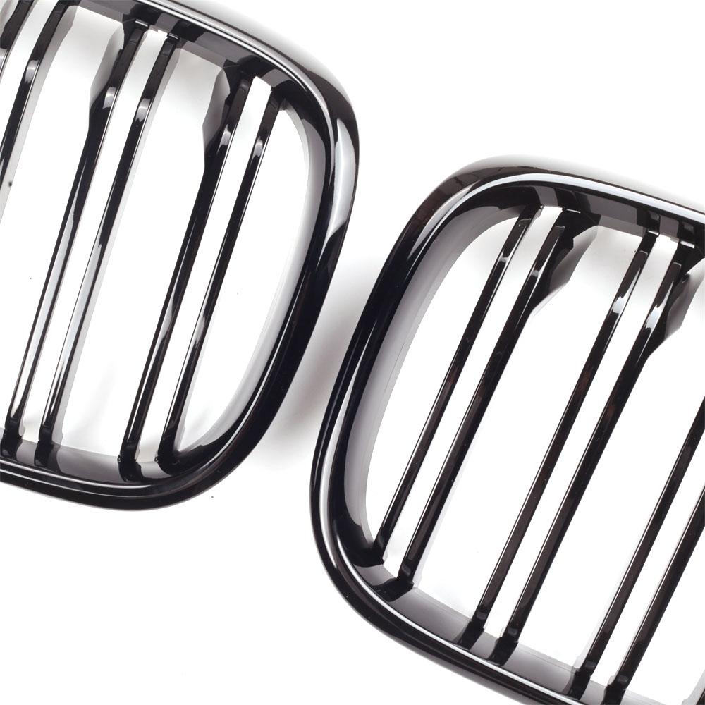 Double Slat Car Front Grill Grilles Kidney Grill For BMW 3 4 X3 G01 G08 X4 G02 2018 2019 2020 2026 Racing Grilles Car Styling