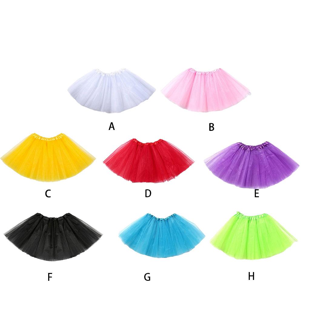 Kid Girls Ballet Skirts Durable And Elegant For Dance Performances Elegant And Delicate Nylon