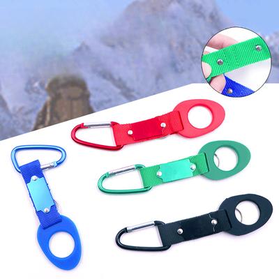 Siliconen Waterfles Gesp Multifunctionele Waterfles Gesp D-type Aluminiumlegering Nylon Band Klimmen Gesp Haak