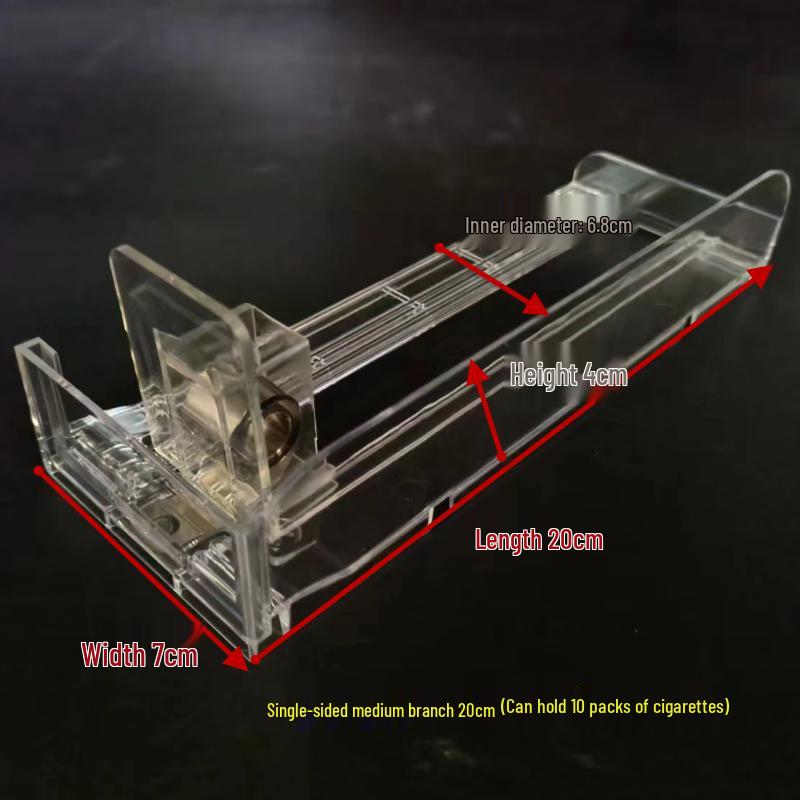 Automatic Pop-Up Cigarette Ejector Display Rack for Supermarket and Specialty Stores