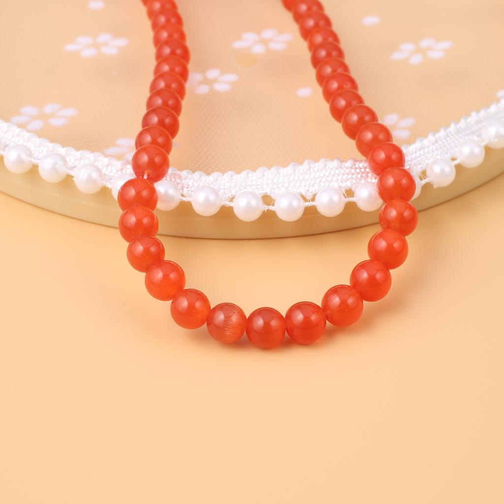 Koraliki Opal Naturalny Kamień Opal Okrągły Koralik Izolacyjny 8mm Do Wyrobu Biżuterii DIY Bransoletka Naszyjnik Kolczyki długość 38cm