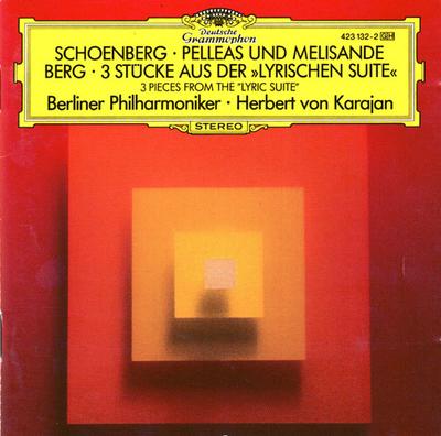 CD ARNOLD SCHOENBERG / ALBAN BERG – BE - Schoenberg: Pelleas Und Melisande / 4231322 Deutsche Grammo Japão Clássico Usado