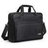 Men's Canvas Briefcase: 15.6" Laptop Handbag, 17" Large Capacity Work Crossbody