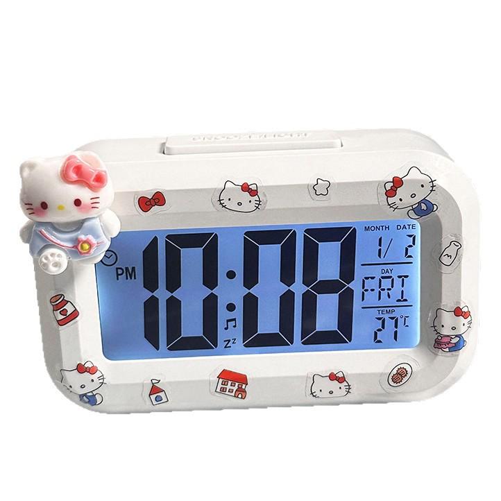 Desktop Multi-function Desk Clock New Cute Mini Children's Small Alarm Clock Cute Student Dormitory Artifact Decorative Clock