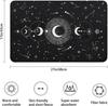 Black and White Boho Gothic Moon Doormat Home Decor Carpet for Living Room Kitchen Hallway Balcony Rugs Bathroom Anti-slip Mat