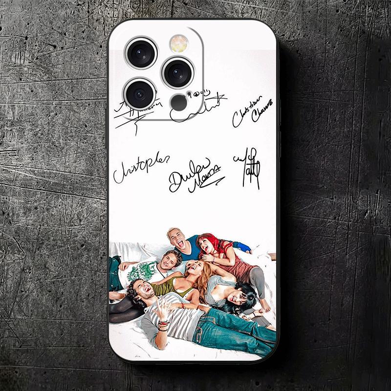 F-Fashion RBD R-Rebelde Soft Phone Case for iPhone 16 16E 17 Air 15 Pro Max 14 Plus 13 Mini 11 12 7 Black Cover Back Shell