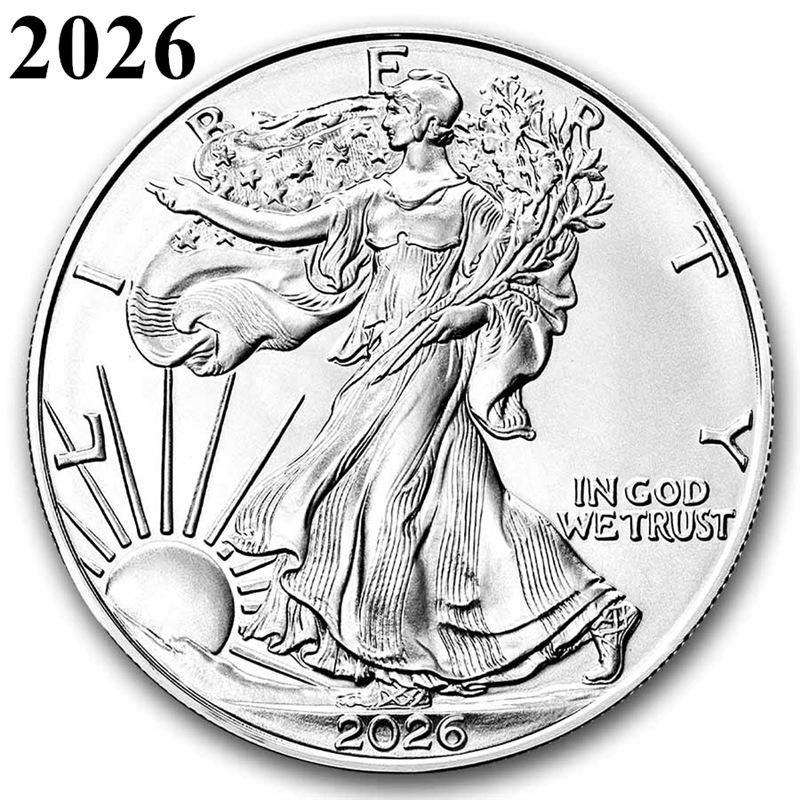 Статуя Свободы 2024 Серебряный Орел Доллар Памятная Монета Медаль