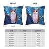 Underwater Meowl Cat Pillow Case Print Pillow Cover For Office Car Home Decor Novelty Pillowcases