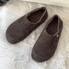 Birkenstocks New Two-wear Lazy Shoes Leather Soft-soled Casual Shoes Low-top All-inclusive Slippers