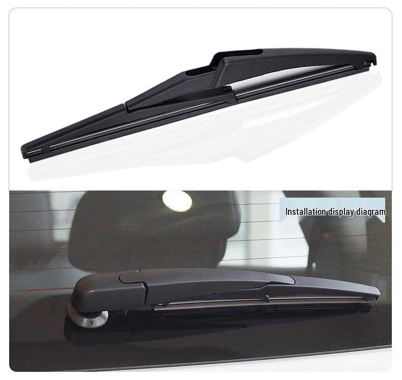 Jingche Frameless Rear Wiper Blade Rubber Strip for Buick E5 - Universal Fit Accessory